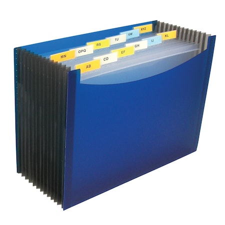 C-Line Products 13Pocket Expanding File, Blue Set of 12 Files, 12PK 48235-DS